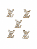 LV gold charm (5pc)