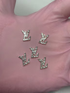 LV sliver charm (5pc)