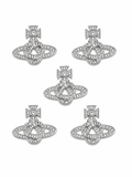 Planet sliver knot charm (5pc)