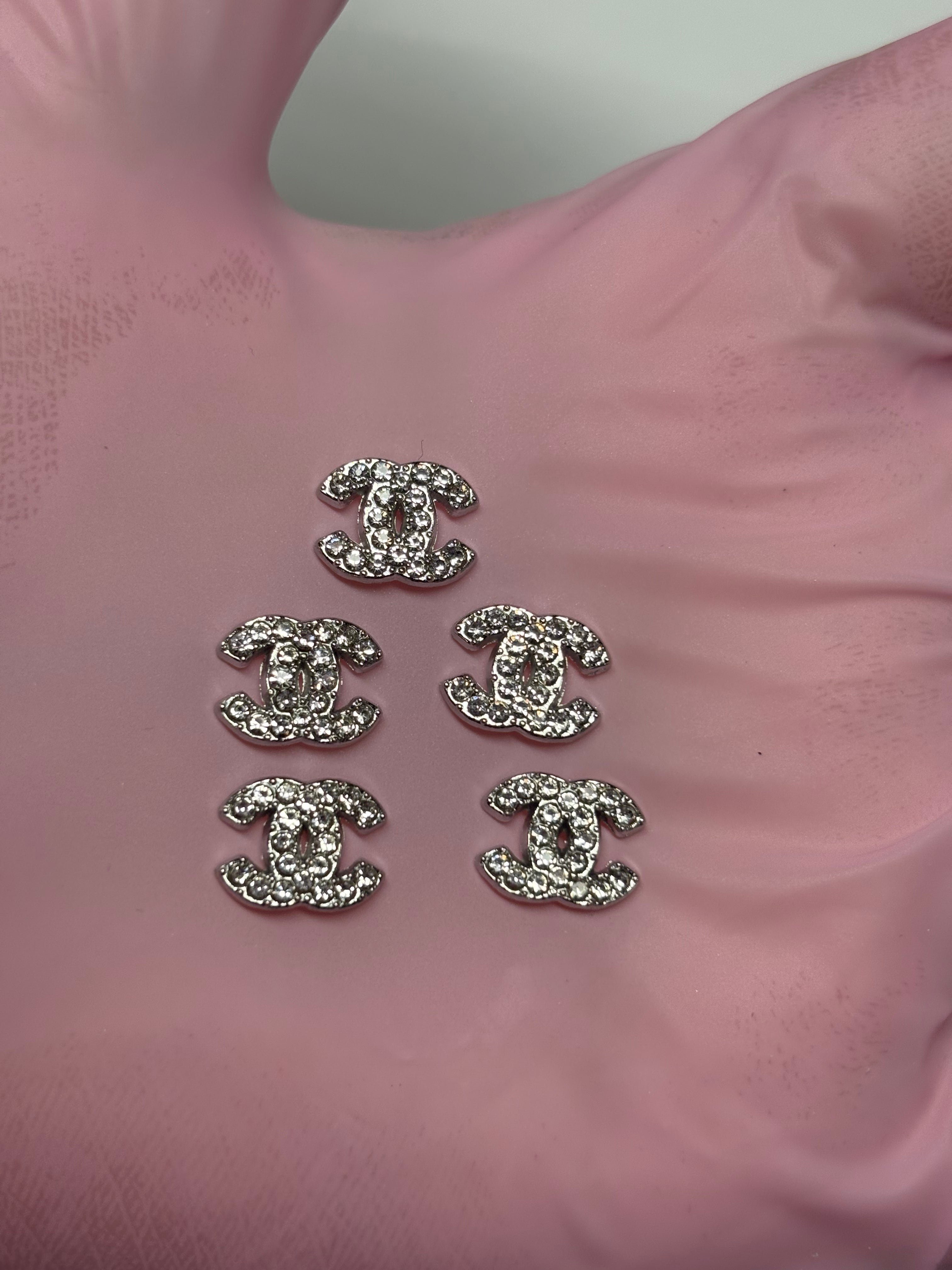 Double c sliver charm (5pc) (thicker)