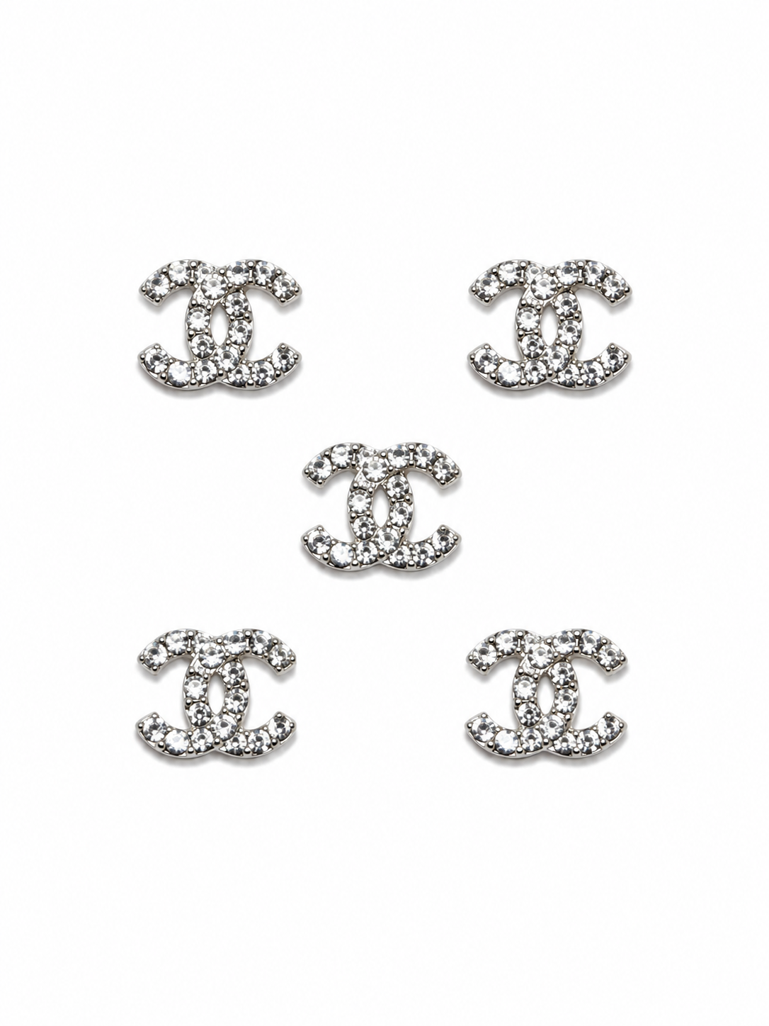 Double c sliver charm (5pc)