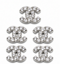 Double c sliver charm (5pc) (thicker)