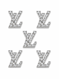 LV sliver charm (5pc)